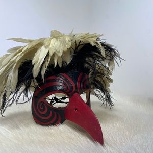 Leather mask newmans commedia mask company